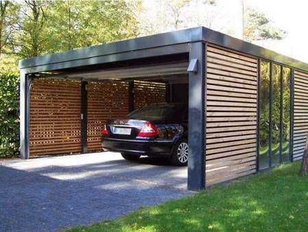 Fabulosos Porches Modernos para Proteger tu Auto - MuchosTips