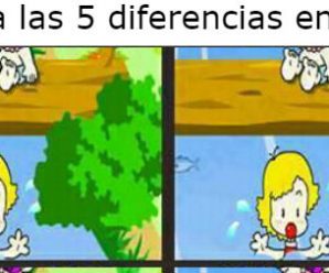 Encuentra las 5 Diferencias en 1 Minuto