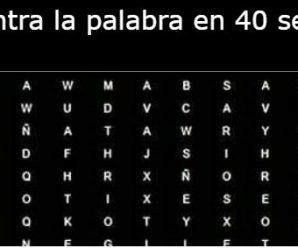 Encuentra la Palabra Oculta en 40 Segundos