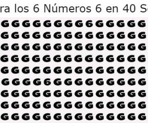 Encuentra los 6 Números 6 en 40 segundos